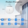 thumbnail image 2 of ZDSSY Air Tracker Tag, Pet Bluetooth Tracker for Apple Find My(Compatible with iOS Only), IP68 Waterproof, 2 of 9