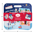 thumbnail image 4 of Kit d'art pour bureau à genoux Holiday Time Blue Christmas Friends, 4 of 5
