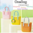 thumbnail image 2 of FUNGOOFUN Fashion Lady Bag Candy Colors Waterproof Shopping Tote Bags Storage EVA Handbag, 2 of 8