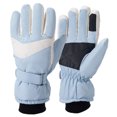 thumbnail image 1 of TIEVOSA Winter UniOutdoor Gloves Ski Plus Velvet New Windproof Anti Riding Gloves（Blue）, 1 of 1