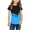 thumbnail image 1 of DPTALR Garçons Filles T-Shirts de Pâques Manches Courtes Haut Graphique Amusant 3-14 Ans, 1 of 5