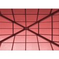 thumbnail image 1 of Ahgly Company Tapis Rectangulaire Lavable en Machine Rouge Transitionnel, 8 Pieds x 12 Pieds, 1 of 7