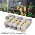 thumbnail image 4 of Aquarium Filter Media Ceramic Bio Balls - High Filtration Efficiency, Stable Form, Safe Material, Stabilize Water Quality, Biological Filtration Media, 1kg/2.2lb Net Content, 4 of 8