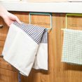 thumbnail image 2 of Towel Holder Punch Free Space-saving Plastic Cupboard Cabinet Hanging Towel Rack for Home, 2 of 8