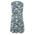 thumbnail image 4 of TJAZFJPA Robes de Soirée Grande Taille pour Femmes Robe Élégante pour Femmes à Col Rond Robe Débardeur Robe Décontractée à Imprimé Floral Robe d'Été Grande Taille Robe de Boîte de Nuit, 4 of 5