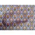thumbnail image 4 of oneOone Cotton Poplin Fabric Damask Ikat Print Fabric BTY 56 Inch Wide, 4 of 4