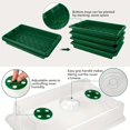 thumbnail image 3 of 2/5 Packs, Seed Starting Trays, XL Thicken Seed Starter Tray Kit With Humidity Dome, 3 of 5