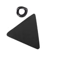 thumbnail image 3 of fastboy Canvas Camping Triangle Stool Cloth Travel Hiking Gardening Backpacking Black, 3 of 9