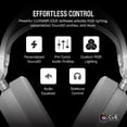thumbnail image 3 of CORSAIR HS80 MAX Casque de Jeu Sans Fil Multiplateforme avec Bluetooth - Dolby Atmos - Microphone de Qualité Diffusion - Compatible iCUE - PC, Mac, PS5, PS4, Mobile - Blanc, 3 of 9