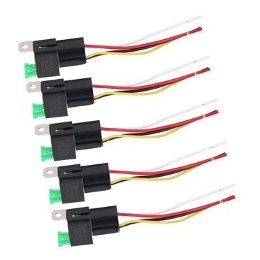 Automotive Relay, 40A 12V DC 5Pcs Car Relays For Replacement