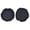 Noir, variante sur Miangastore 2 Pcs Housses d'Écouteurs en Tissu Extensible Lavables Housses de Coussinets d'Oreille Sanitaires Adaptées à la Plupart des Écouteurs sur l'Oreille 9 à 11 cm