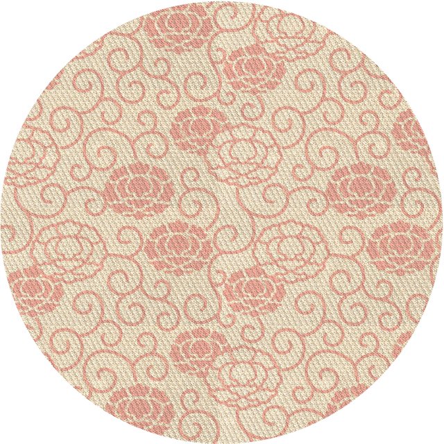 Ahgly Company Tapis d'Intérieur Lavable en Machine Carré Transitionnel Vanille Or, 3 Pieds Carré