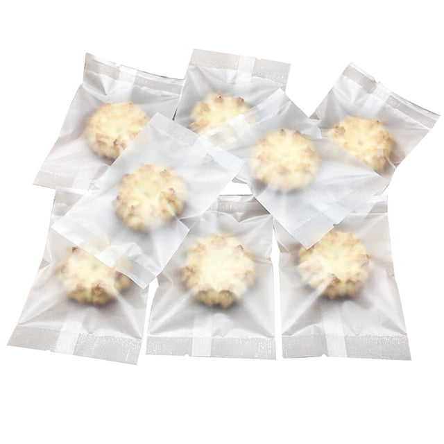 100PCS Treat Bag Clear Creative Multipurpose Cookie Bag Candy Bag for Chocolate