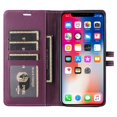 thumbnail image 4 of Premium Wallet Case for iPhone 17 Pro Max with Card Slots & Kickstand, Flip Cover Purple, 4 of 7