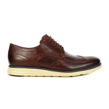 Cole Haan Oxfords à Bout Golf pour Hommes OriginalGrand en Cuir Gris Henné/albâtre Brûlé<span> - </span>7,5 (Grand)