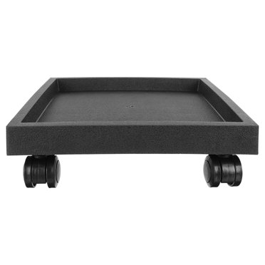 Shisuyan 1 Pce Plateau Carré pour Pot de Fleurs Plateau de Pot de Plante Mobile Plateau de Pot de Fleurs Portable Plaque de Base pour Pots de Fleurs