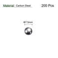 thumbnail image 2 of Unique Bargains Billes de Roulement en Acier au Carbone 7,5 mm Polies avec Précision, Lot de 200, 2 of 5