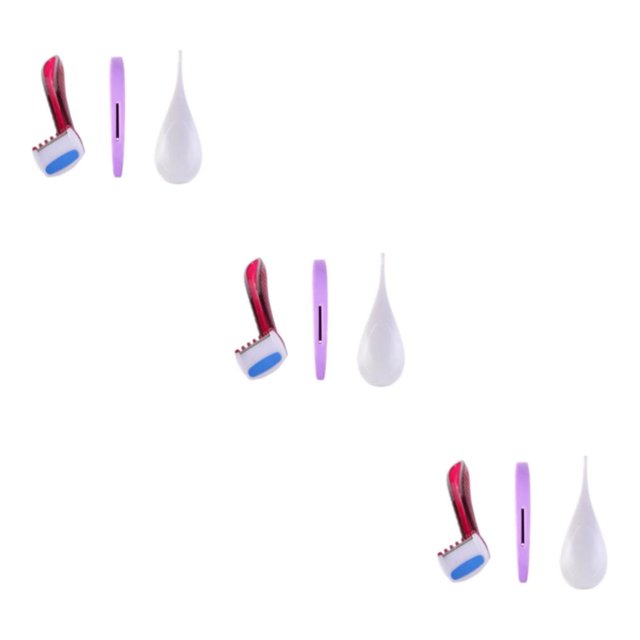 Maytalsory Shaver Shaping Tool for and Pubic Skin Hair Straight 3Set