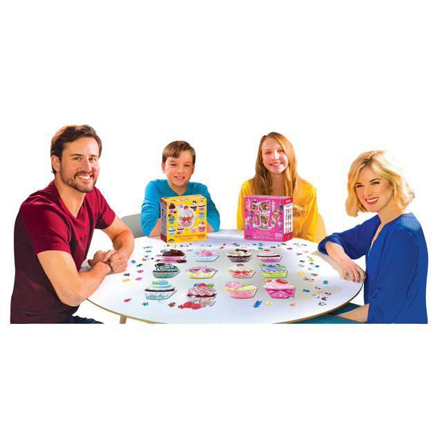 Cra-Z-Art 12 Puzzles de Petits Gâteaux, 500pcs