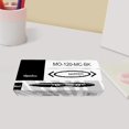 thumbnail image 1 of Double-Tip Markers with Fine and Broad Points, Fast-Drying Oil-Based Waterproof Ink, 10-Pack Set for Art, School, Office and Craft Projects, 1 of 8