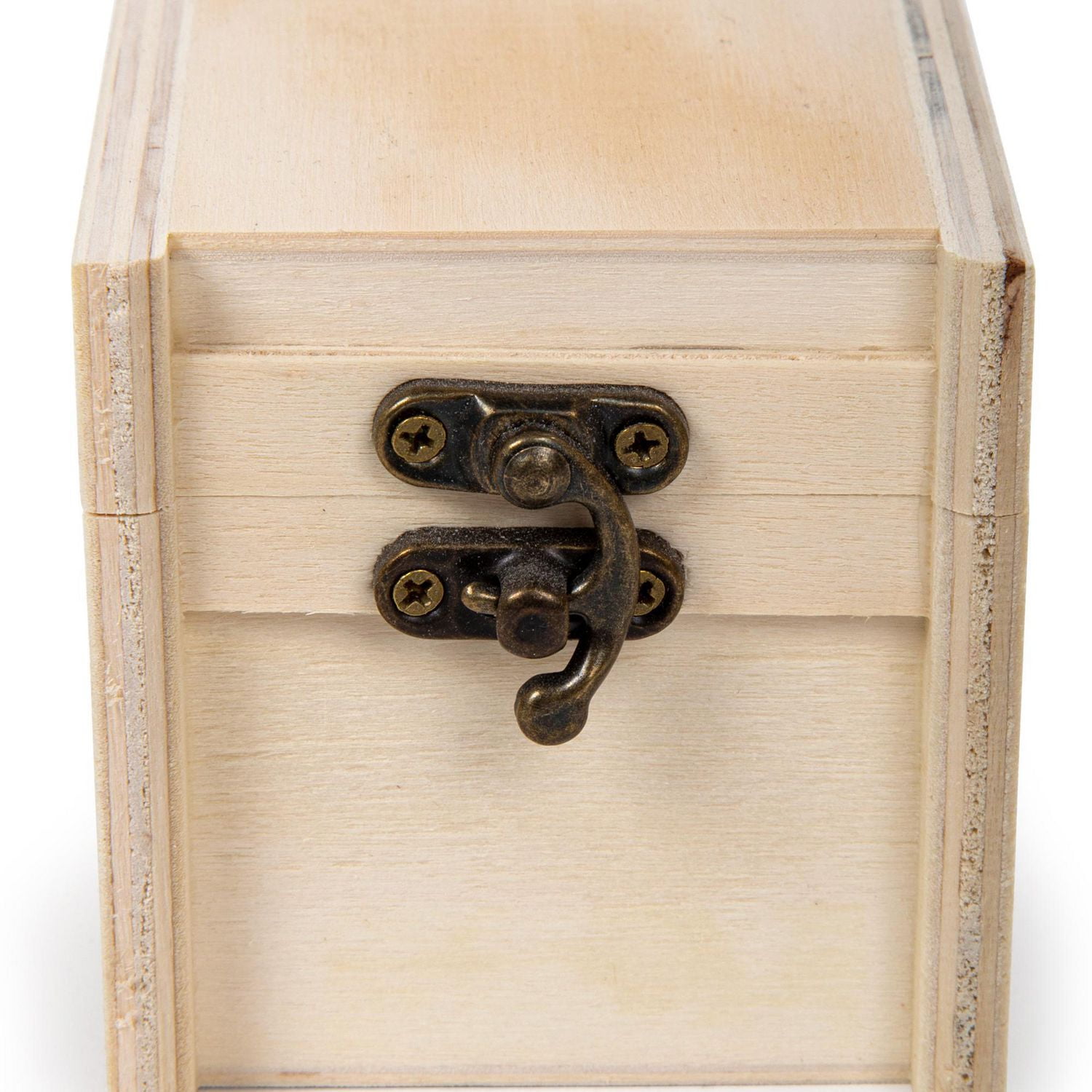 Time 4 Crafts DIY inachevé Ensemble de boite à bijoux/souvenirs en bois