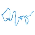 thumbnail image 4 of Blue Color Chain Single /2"x1/8" Cruiser BMX Track Bike, 4 of 8