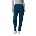 thumbnail image 3 of Adar Universal Women's Scrub Set - Warm-Up Scrub Jacket and Elastic Pull-On Pants, 3 of 6