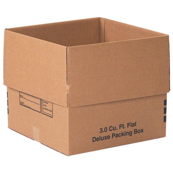 Uboxes 10 Boîtes de Déménagement Moyennes Haut de Gamme 18x18x16 Pouces Boîte en Carton