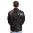 thumbnail image 2 of Classyak Men's Fashion Real Leather Moto Jacket, 2 of 2