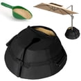 thumbnail image 3 of YOPTOP Base de Parapluie Sac de Poids 600D Sacs de Sable Robustes Résistants aux Intempéries Support de Parasol Base Noir Support de Parasol Extérieur avec Pelle pour Parasol Cour Extérieure, 3 of 10