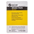 thumbnail image 4 of Niche Complete Organic Brake Pad Set for Yamaha YZF R1 Motorcycle MK1002593, 4 of 8
