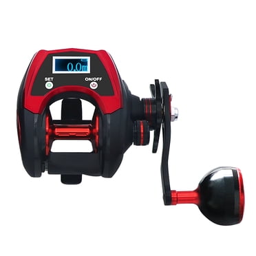 ROLLFISH 18+1 Ball Bearing Rechargeable Baitcasting Reel 39.7LB Max Drag 6.4:1 Baitcaster Fishing Reel with 8 Magnet Braking System