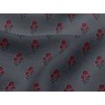 thumbnail image 4 of oneOone Viscose Jersey Fabric Leaves & Floral Block Printed Craft Fabric BTY 60 Inch Wide, 4 of 5