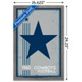 thumbnail image 2 of NFL Dallas Cowboys - Logo rétro 14, 2 of 4