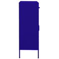 thumbnail image 2 of vidaXL Storage Cabinet Navy Blue 80x35x101.5 cm Steel, 2 of 5