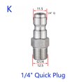 thumbnail image 1 of Quick Connect Foam Lance Connector Adapter for Karcher and For Bosch Pressure Washer High Quality (95 characters), 1 of 8