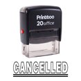 thumbnail image 1 of Printtoo Self Inking CANCELLED Rubber Stamp Office Stationary Custom Stamp-Black, 1 of 2