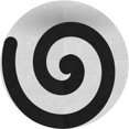 thumbnail image 1 of Ahgly Company Tapis de Zone Rond d'Intérieur Lavable à la Machine, Style Transitionnel, Gris Loup Gris, 4 Pieds Rond, 1 of 7