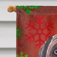 thumbnail image 3 of Carolines Treasures SC9424CHF 28 x 40 Po Labrador Rouge Vert Flocon de Neige Vacances Noël Maison Taille Drapeau de Toile, 3 of 4