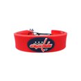 thumbnail image 1 of NHL Washington Capitals Team Color Gamewear Leather Hockey Bracelet, 1 of 2