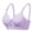 Purple, variant on Mrat Clearance Sport Bras Clearance Women's Plus Size Bracasual Lace Front Button Shaping Cup Shoulder Strap Underwire Bra Plus Size Wire-Free High Neck Sports Bra 8 Purple S