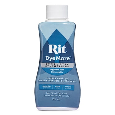 RIT Dyemore Liquid Dye for Synthetic Fibers, Blue, 207 mL (7 oz)