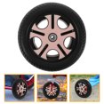 thumbnail image 4 of 1Set Pink Plastic Scooter Wheel NonSkid AntiWear Easy to Install for Children Scooter Riding 7.7X7.7X2.0In, 4 of 9