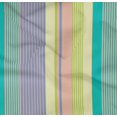 thumbnail image 3 of oneOone Organic Cotton Poplin Twill Fabric Multicolor Stripe Print Sewing Fabric BTY 42 Inch Wide, 3 of 3