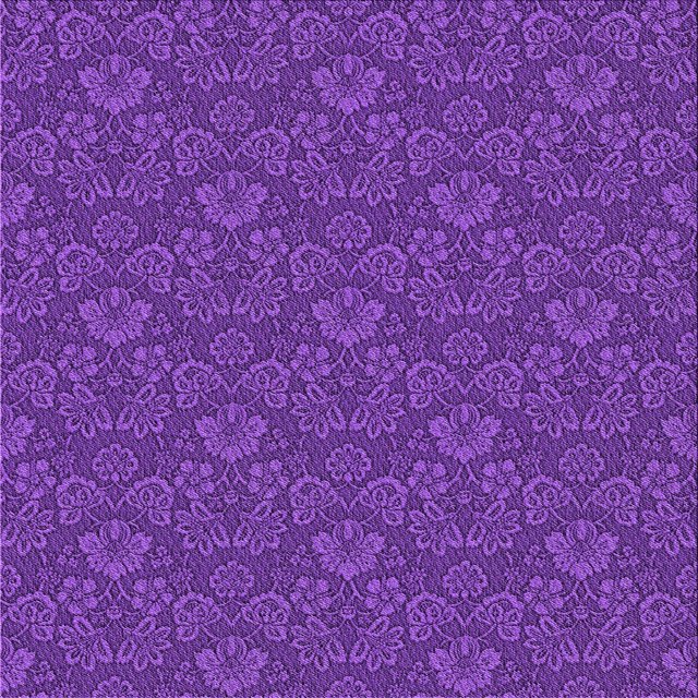 Ahgly Company Machine Washable Indoor Square Transitional Bright Purple Area Rugs, 7' Square