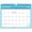 bleu, variante sur Calendrier Mural 18 Calendrier Mural Mensuel de Janvier 2026 11,5 Pouces X 14,7 Pouces Reliure à Fil Jumelle Grand Calendrier Suspendu avec Papier Épais pour la Maison et la Saison