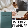 thumbnail image 1 of Yunuuuoa 3 Packs Mini Note Organizer, Daily Planner & Travel Journal, Portable A7 Size for Office Home, 64 Sheets 128 Pages, Durable Paper Writing Note for Efficient Scheduling and Note Taking, 1 of 5