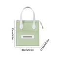 thumbnail image 3 of Sac à Lunch Isolé Grande Capacité, Fourre-Tout Réfrigérant Imperméable / Boîte à Lunch de Bureau Portative en Polyester / Sac Thermique de Rangement pour Aliments avec Courroie Prolongée pour le Travail, l'École, l'Extérieur, 3 of 6