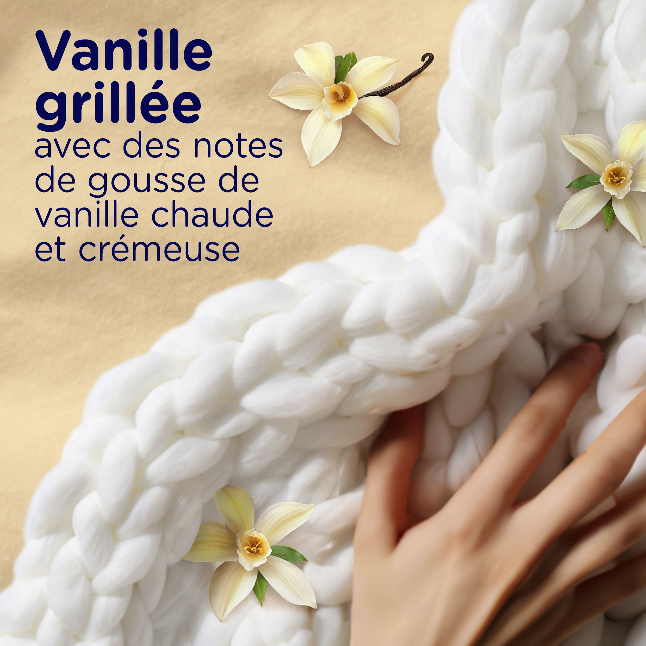 Downy Comfy Cozy In-Wash Laundry Scent Booster Beads, Toasted Vanilla Scent, Fabric Sottener Beads and Freshness