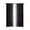 Black, variant on Maplenight Blackout Curtains Panels Set of 2 94 Inch Long for Bedroom and Living Room Blackouts Elegant Gradient Curtains- Sunscreen Heat Insulation Modern Room Decor Black
